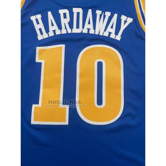 Maglia
 Tim Hardaway NO 10 Golden State Warriors Classic 2022-23 Blu
